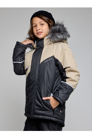 картинка Зимний детский костюм М-182 (бежевый)  от магазина ООО «СПОРТЛИНК»