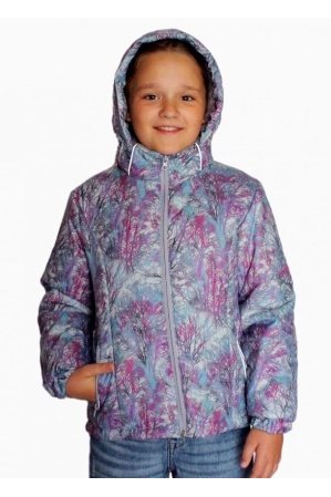 картинка Детская куртка весна-осень КМ-01 (фиолет) от магазина ООО «СПОРТЛИНК»