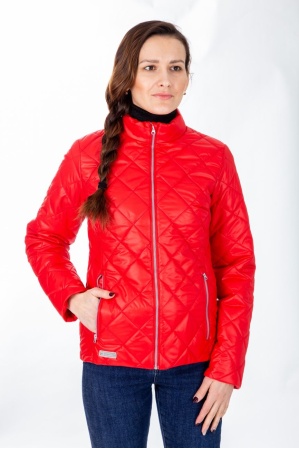 картинка М-44 Куртка демисезонная женская  (красный) от магазина ООО «СПОРТЛИНК»