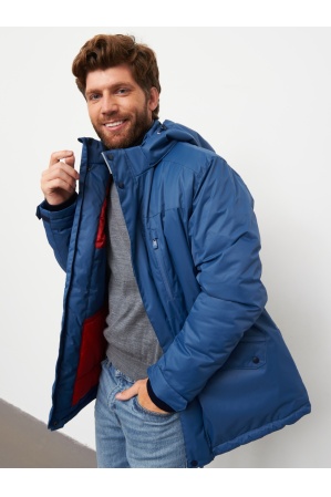 картинка М-33 Куртка классическая мужская утепленная (джинс) от магазина ООО «СПОРТЛИНК»