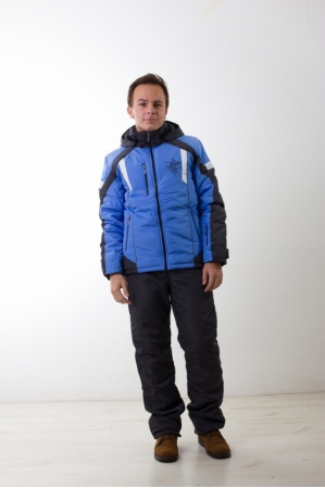 картинка Зимний мужской костюм М-243 (голубой)  от магазина ООО «СПОРТЛИНК»