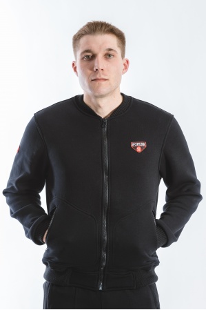 картинка Куртка - бомбер мужская (черный) М-30 от магазина ООО «СПОРТЛИНК»