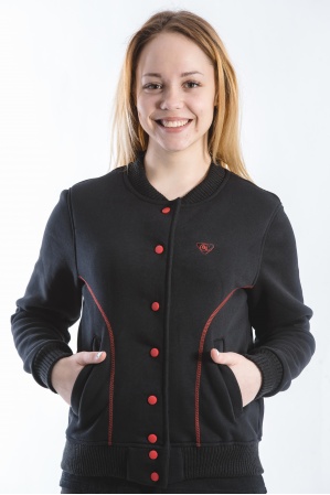картинка Куртка - бомбер женская (черный) М-41 от магазина ООО «СПОРТЛИНК»